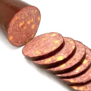 Summer Sausage with Cheddar Cheese (1#)
