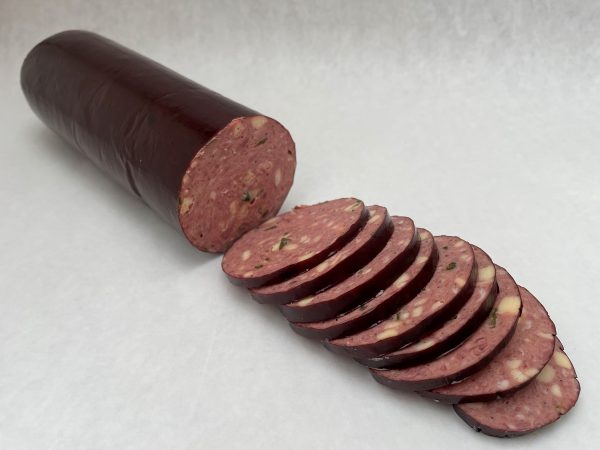 Summer Sausage with Pepper Jack Cheese