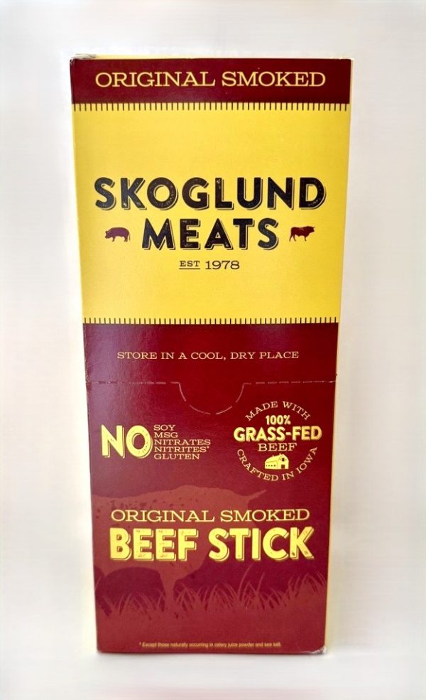 Original Grass-Fed Beef Stick, No Sugar (30 Count)