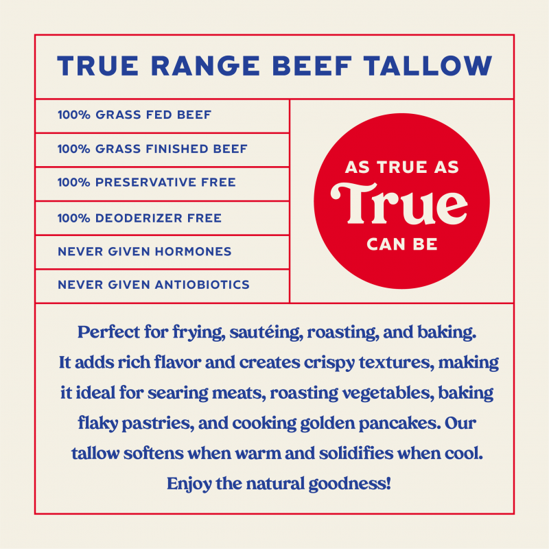 Grass-Fed Beef Tallow (14 oz) - Image 6