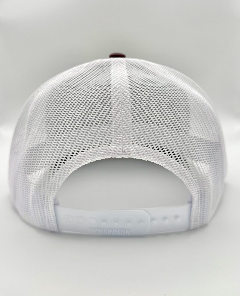 Skoglund Meats Hat (Burgundy/White) - Image 3